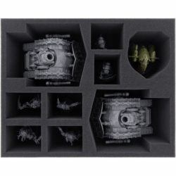 FSMEFM090BO foam tray for Plagueburst Crawler + Myphitic Blight-hauler + 6 miniatures