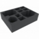 FSMEFM090BO foam tray for Plagueburst Crawler + Myphitic Blight-hauler + 6 miniatures
