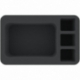 HSMENI085BO 85 mm Half-Size foam tray with 4 compartments