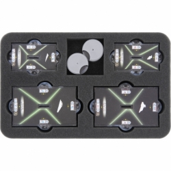 HS030A004 Feldherr foam tray for Star Wars Armada - small and medium bases