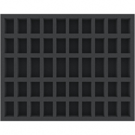 FSEB035BO 35 mm Full-Size foam tray with 50 compartments