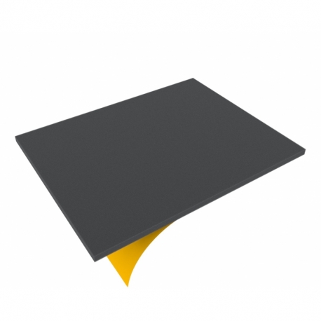 FS005BS 5 mm Figure Foam Tray full-size Cover / Topper - self-adhesive