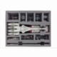 Feldherr MAXI Star Wars X-Wing Rebel Set 1 / Tantive, Falcon, YT-2400, 15 Ships