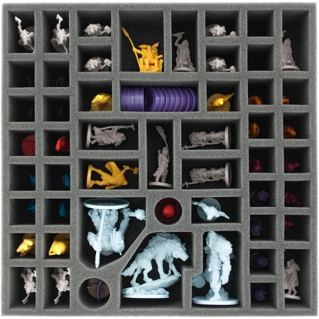Feldherr foam tray set for Blood Rage + Expansions + Kickstarter Exclusives