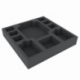 Foam tray value set for Masmorra: Dungeons of Arcadia - Core Box