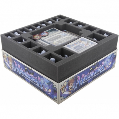 Feldherr foam kit for the complete Masmorra Dungeons of Arcadia Dungeoneer Kickstarter Pledge