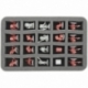 Feldherr Magnetic Box blue for 40 smaller miniatures