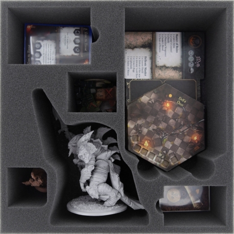 Feldherr foam set for Black Rose Wars: Core Game + Crono expansion - board game boxes