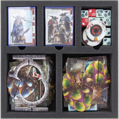 Feldherr foam set for Sine Tempore: core game – board game box