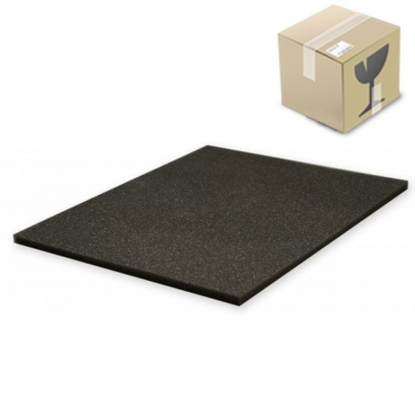 KAFS010B 175pcs. carton 10 mm Figure Foam Tray full-size Bottom / Topper