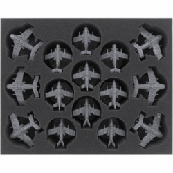 Feldherr Storage Box FSLB075 for Aeronautica Imperialis: Ork Air Waaagh! - squadron on bases