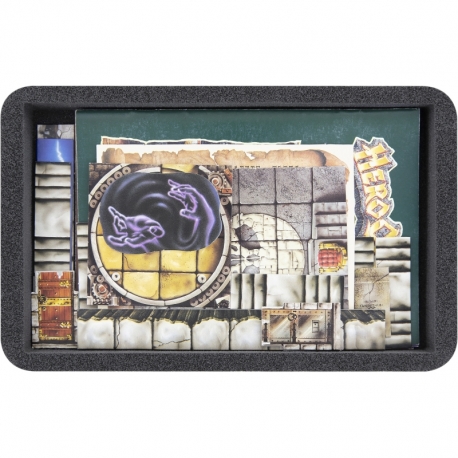 Feldherr Storage Box FSLB150 for HeroQuest: 4 expansions
