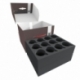 Feldherr Storage Box FSLB250 for 36 Christmas baubles diameter 70 mm
