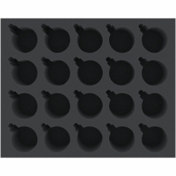 Feldherr Storage Box FSLB250 for 80 Christmas baubles diameter 50 mm