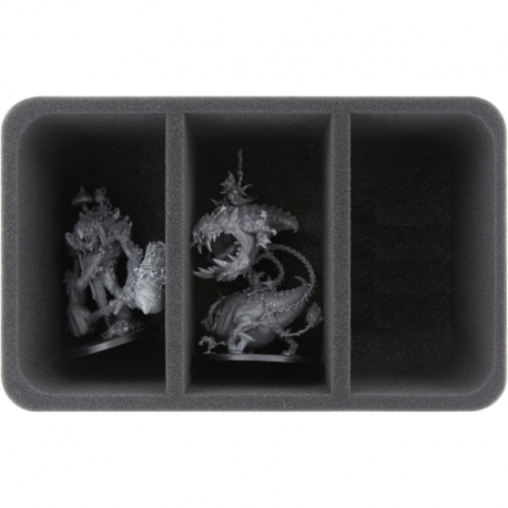HS100WH54 foam tray for Gloomspite Gitz - 3 compartments