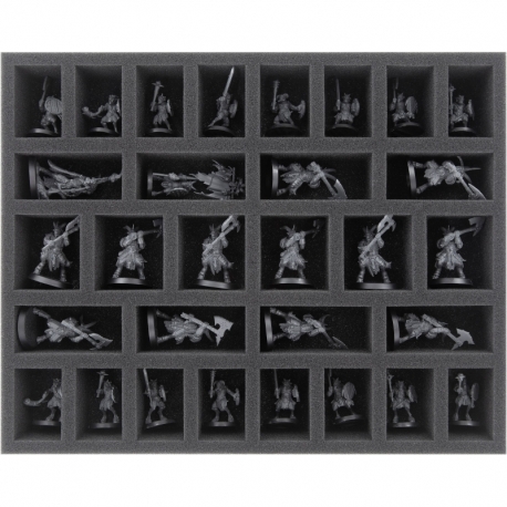 FS045A001 foam tray for Beasts of Chaos - 30 compartments