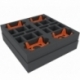 Feldherr foam set for Waste Knights: Second Edition - board game box