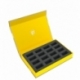 Feldherr Magnetic Box yellow for 16 miniatures