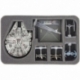 Feldherr Magnetic Box green for Star Wars X-WING Millennium Falcon and 4 ships