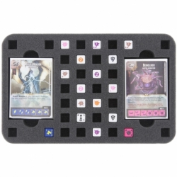 Feldherr Magnetic Box green for Dice Master - 1 Deck and 113 Dice
