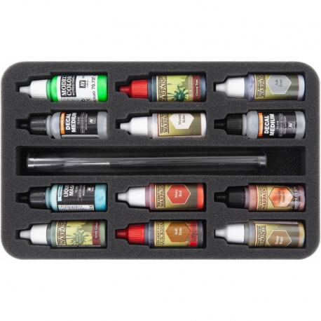 Feldherr MINI PLUS bolsa para botellas de color modelo + pinceles
