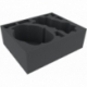 Feldherr foam tray set for Dark Souls: Black Dragon Kalameet + Old Iron King