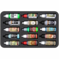Feldherr MINI PLUS bag for model color bottles + paintbrushes + accessories