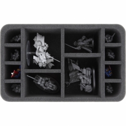 HS075A003 foam tray for Chaos Space Marines - 12 compartments