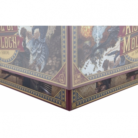Feldherr Foam Tray Set for Rise of Moloch board game box
