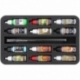 Feldherr Magnetic Box blue for model color bottles + paintbrushes