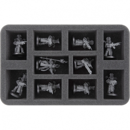 HS050WH62 foam tray for Thousand Sons - 10 compartments