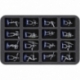 HS040LG02 Feldherr foam tray for Star Wars Legion - 16 compartments