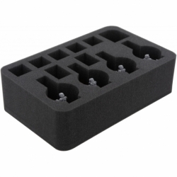 HSMECA075BO foam tray for 4 x 74-Z Star Wars Legion Speeder Bikes