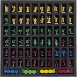 Feldherr foam tray set for Lords of Hellas board game box
