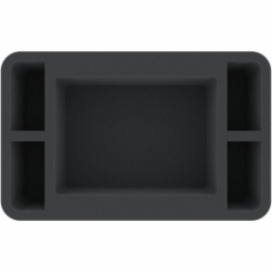 HSMEVE085BO 85 mm Half-Size foam tray with 5 compartments