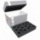 Feldherr Storage Box DSLB310 for 48 Christmas baubles diameter 80 mm