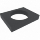 FSMEOR055 55 mm Full-Size foam tray with 1 cut-out