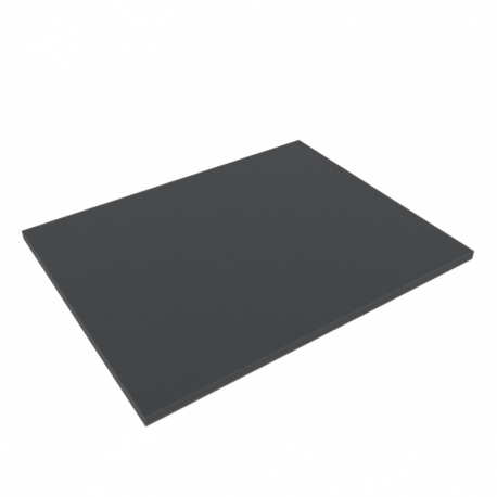 FS010B 10 mm Full-size foam topper / foam base