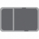 HS085IA02 85 mm half-size figure foam tray for Star Wars Imperial Assault