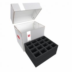 Feldherr Storage Box FSLB310 for 107 miniatures on 40 mm bases