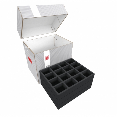 Feldherr Storage Box FSLB310 for 107 miniatures on 40 mm bases