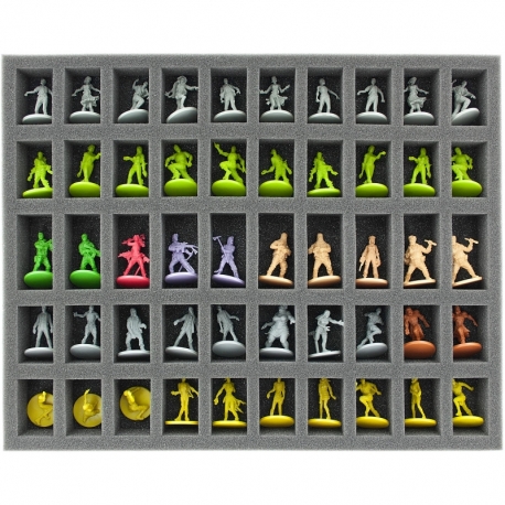 Feldherr Storage Box FSLB310 for Zombicide: Black Plague - core game + Wulfsburg + miniatures