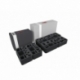 Feldherr Storage Box bundle for Warhammer Underworlds: Shadespire + Nightvault - 16 warbands
