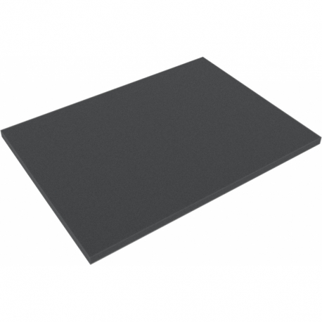 DQBA004 280 mm x 215 mm x 4 mm foam base / foam topper