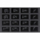 HS050A031 Feldherr foam tray for Wild West Exodus - 16 miniatures