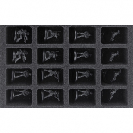 HS050A031 Feldherr foam tray for Wild West Exodus - 16 miniatures