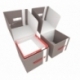 Transporter with 2 LBBG boxes for for the complete Zombicide Black Plague Kickstarter Knight Pledge