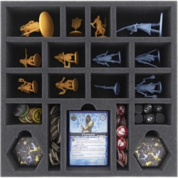 Feldherr foam set for Godtear: Borderlands Starter Set - board game box