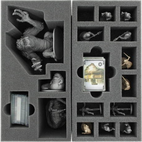 Feldherr Storage Box LBBG250 for Star Wars Imperial Assault Jabba The Hutt and Other Miniatures 