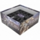 Juego de valores de bandeja de espuma para Runewars Miniatures Caja de juego de tablero de juego